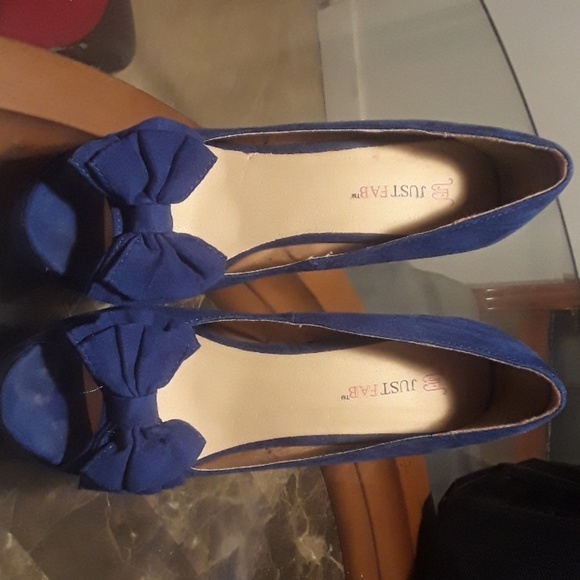 JustFab Shoes - Pretty in blue JustFab Shoes - Pretty in blue